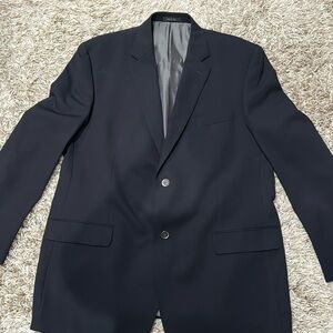 Men’s Calvin Klein navy blue 2 button suit jacket